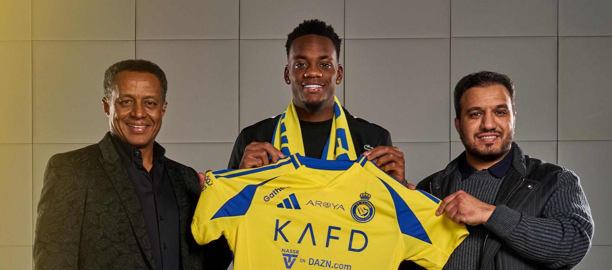 Jhon Jader Durán jugará en Nassr, de Arabia Saudita