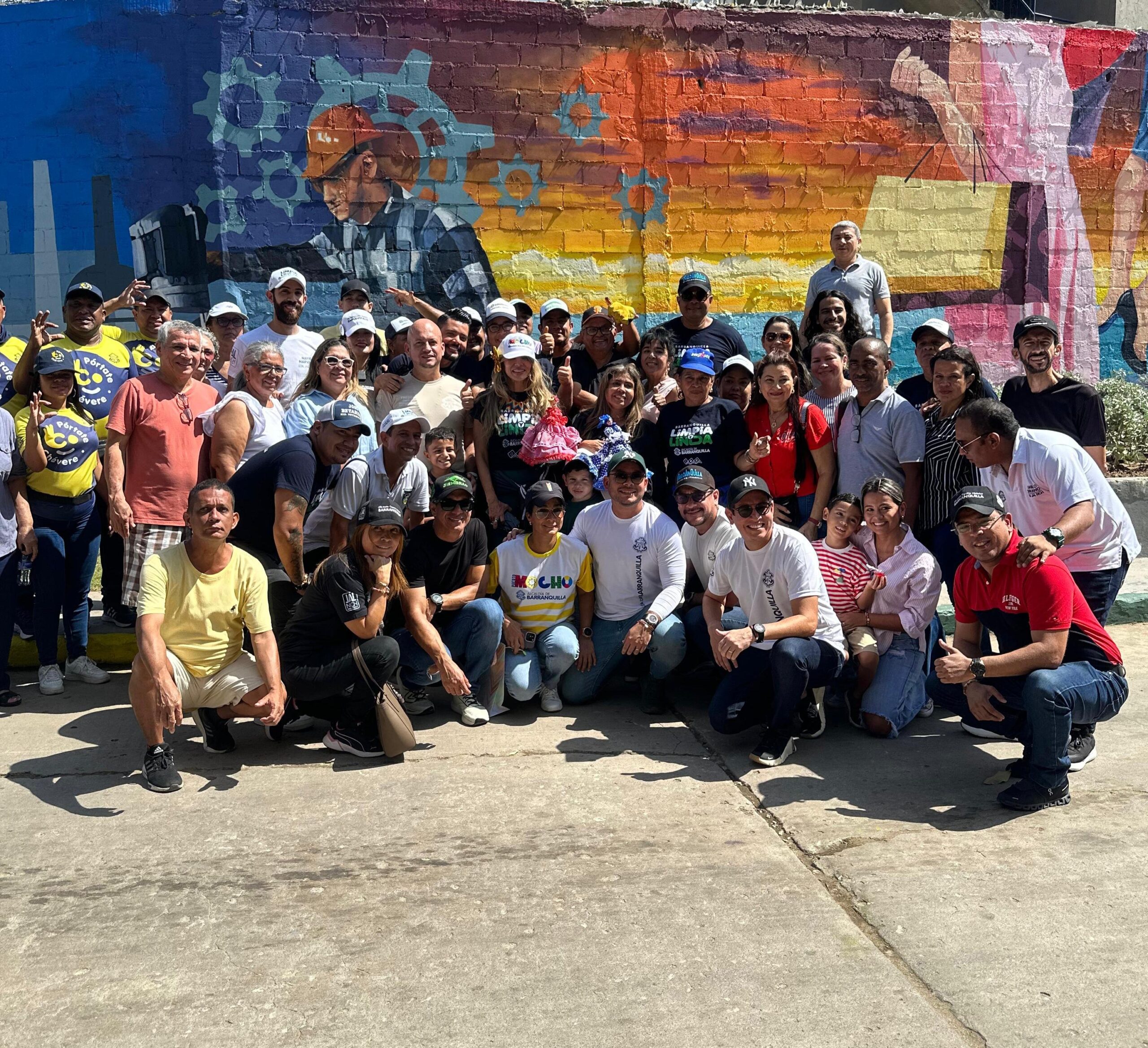 El ayuntamiento y la comunidad recuperaron un importante punto crítico en Villa Tarel: la oficina de Barranquilla de Alcalde, distrito especial, industrial y puerto