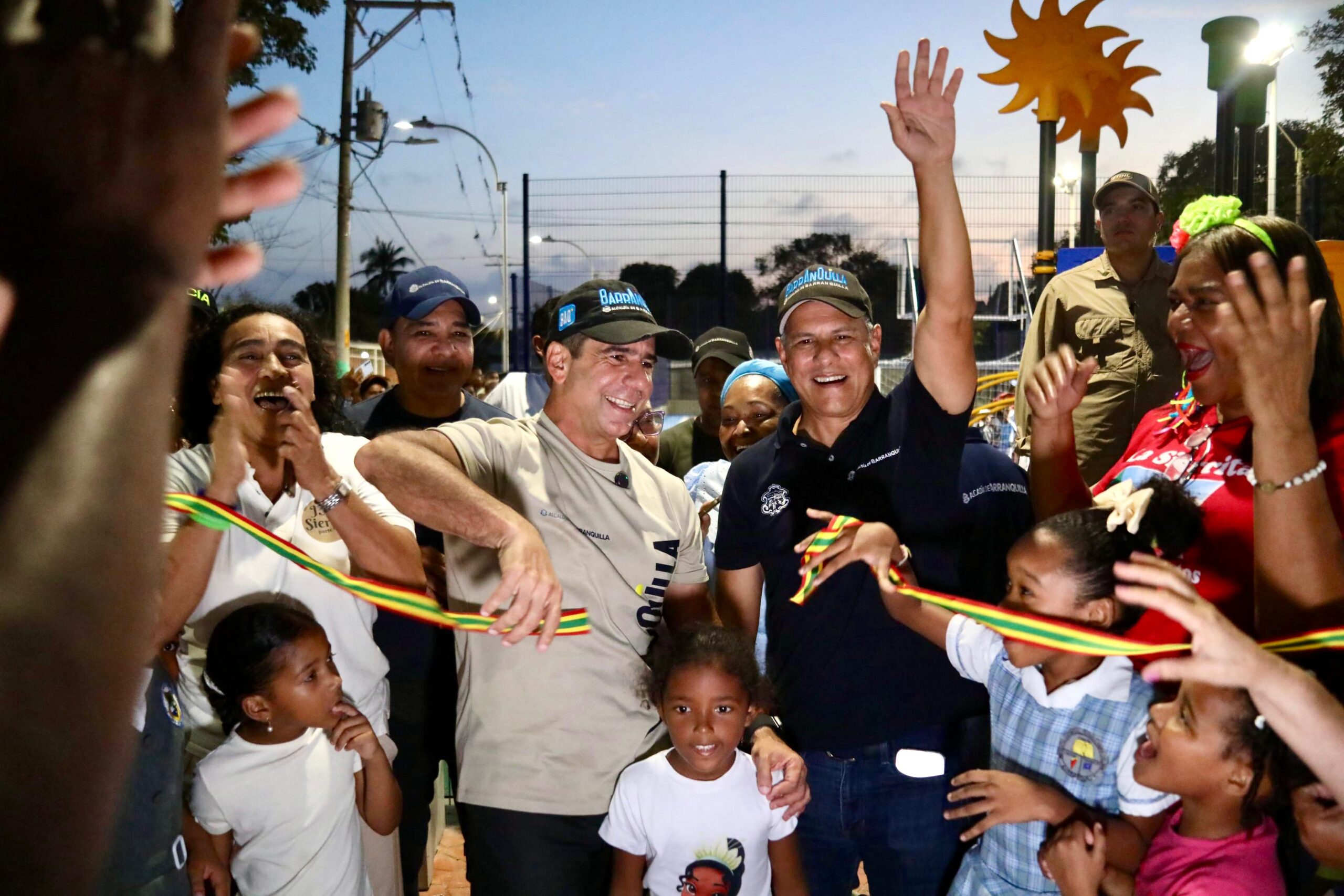 El parque de estrenos de Sierrita y la corte múltiple para el disfrute de toda la comunidad: el ayuntamiento de Barranquilla, distrito especial, industrial y puerto
