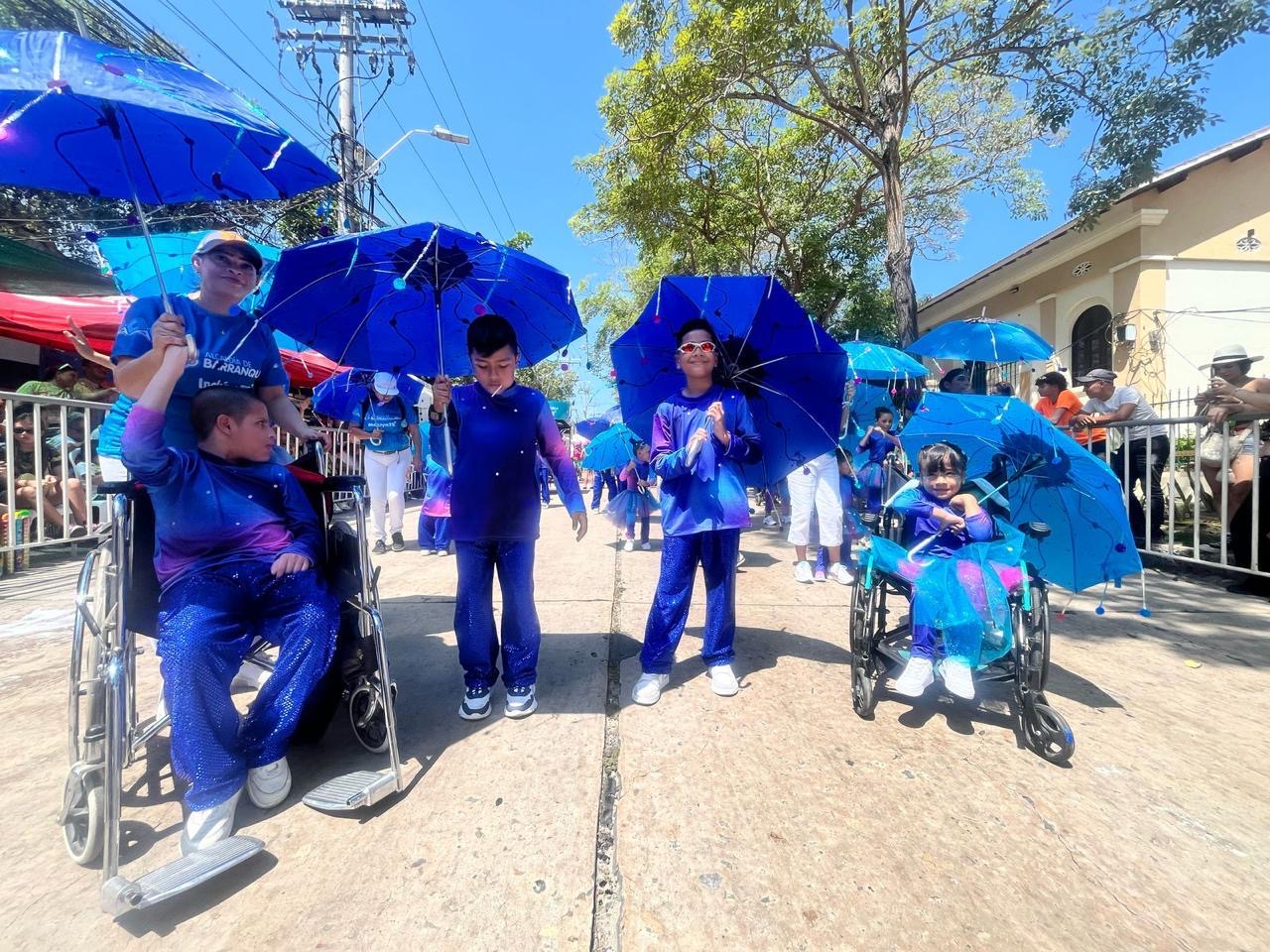 La inclusión toma las calles de Barranquilla con el Carnival de los Niños 2025 - Oficina de Barranquilla de Alcalde, Distrito Especial, Industrial y Puerto