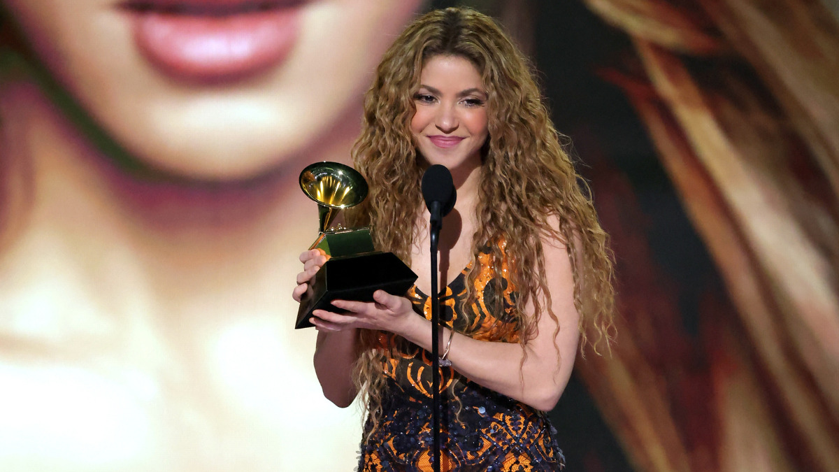 Video | Este fue el mensaje de Shakira después de ganar en el Grammy