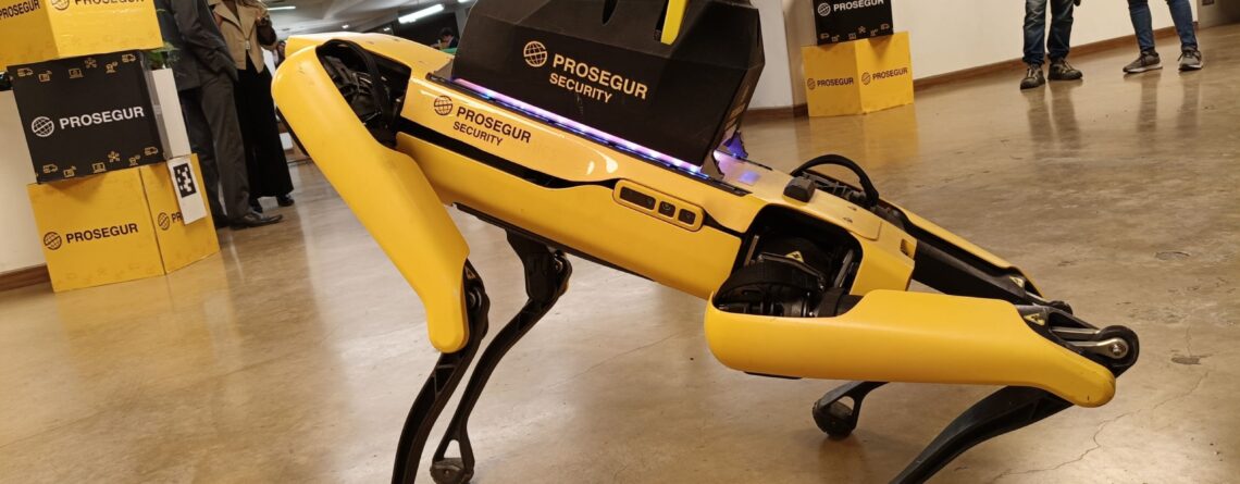 Amarillo, el primer perro robot que vio los conciertos de Shakira en el campín, ¿cómo funciona? • Enter.co