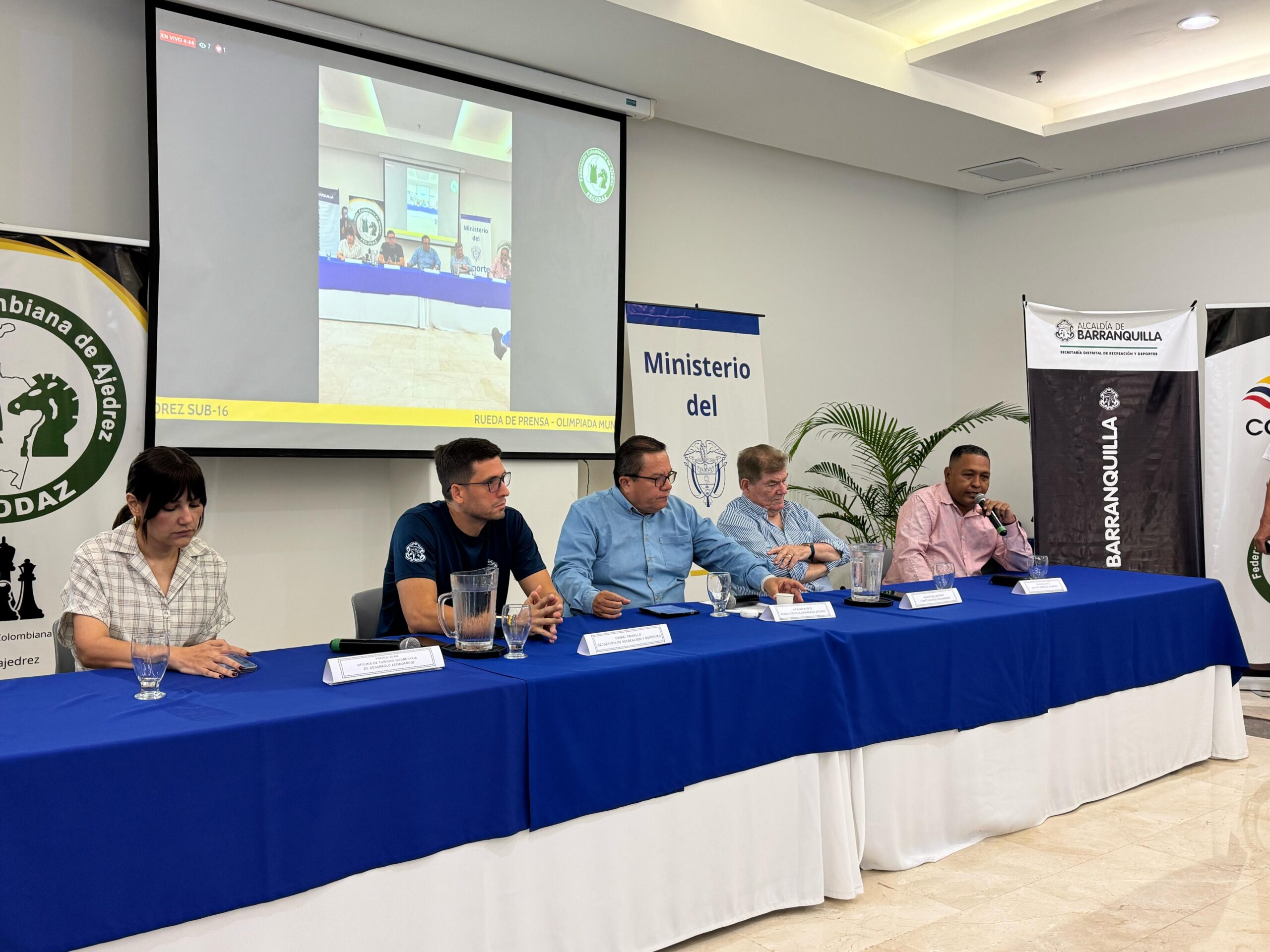 Barranquilla recibirá por primera vez los mejores jugadores de ajedrez U-16 en la oficina de Barranquilla de Barranquilla de 2025 World Olympiad-Mayor.
