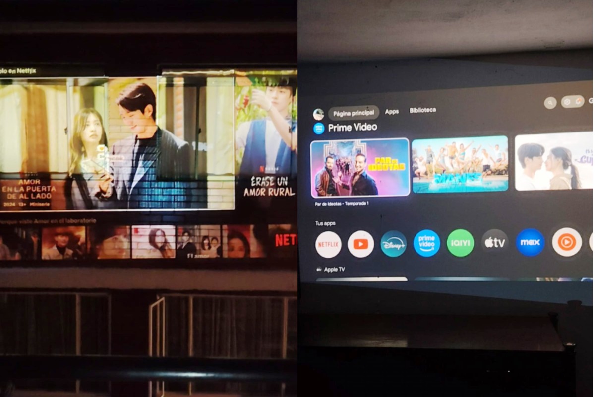 Cine proyectado en la pared de su casa; Así fue con el VideoProjector EPSON EF-21, ¿vale la pena? • Enter.co