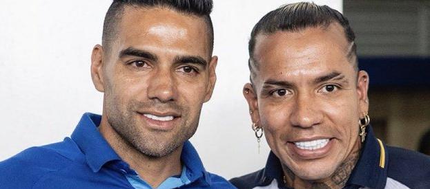 Dayro Moreno y Radamel Falcao, Duel of Manizales anotadores para una cuota para el sudamericano