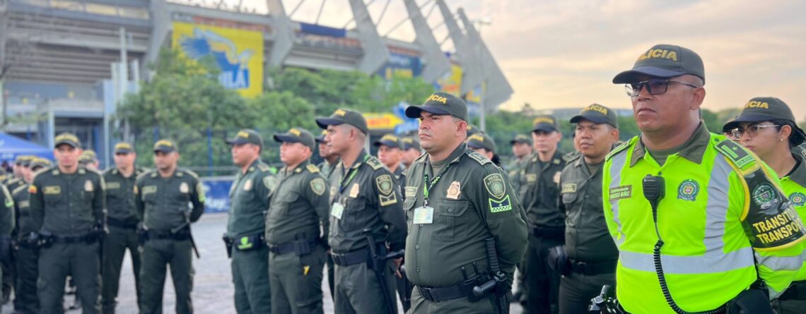 El distrito tiene una lista de operaciones de logística y seguridad para Colombia vs. Party. Paraguay el 25 de marzo - Oficina de Barranquilla de Alcalde, Distrito Especial, Industrial y Puerto