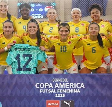 El equipo nacional de Futsal Women's Colombia clasificó la Copa Mundial en Filipinas