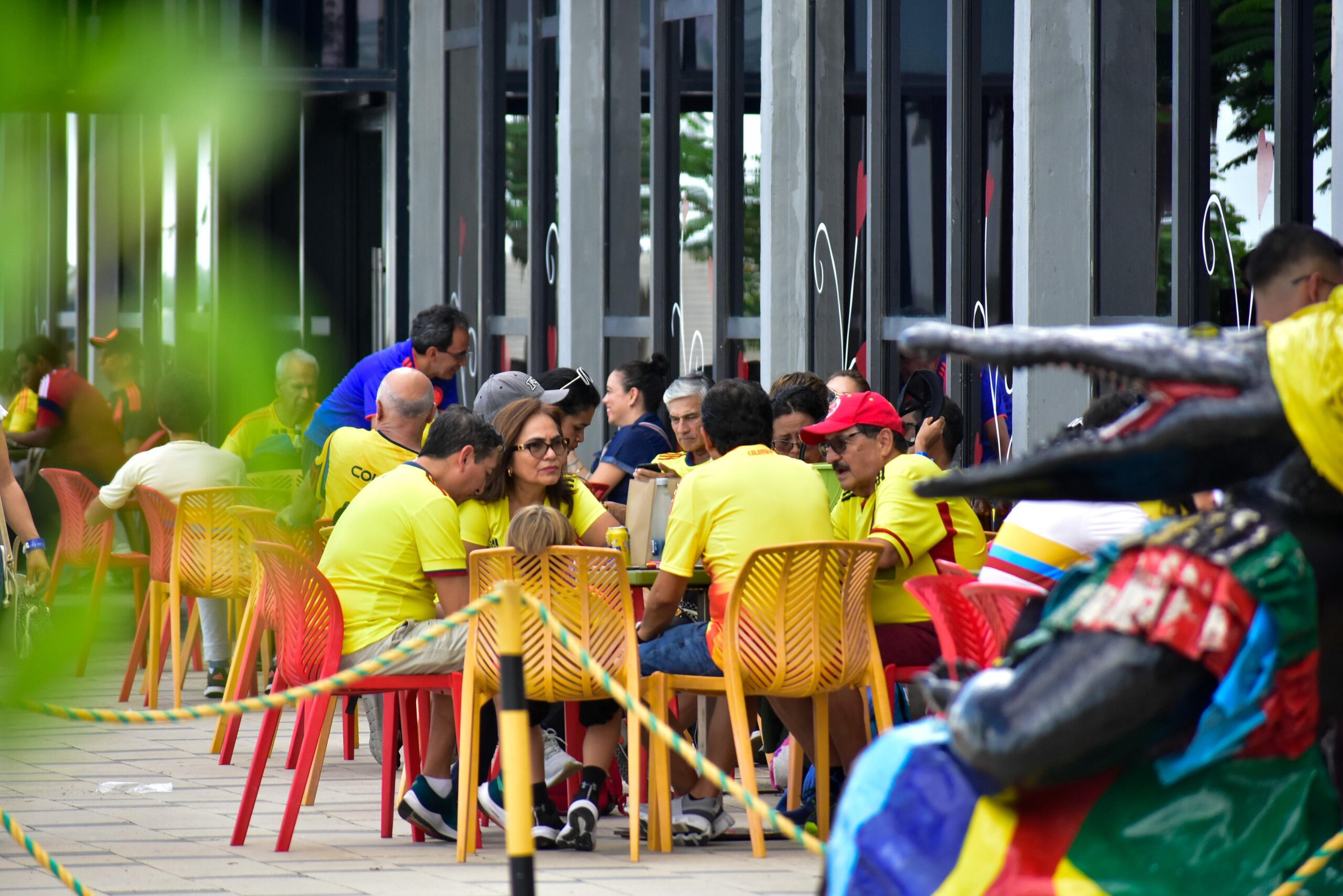 Más de 25,000 visitantes para el Partido Colombiano: la Oficina de Barranquilla de Alcalde, Distrito Especial, Industrial y Puerto