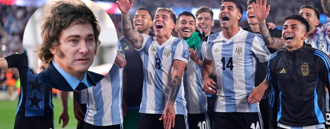 Milei sobre la victoria de Argentina a Brasil: "Fue un baile mórbido"
