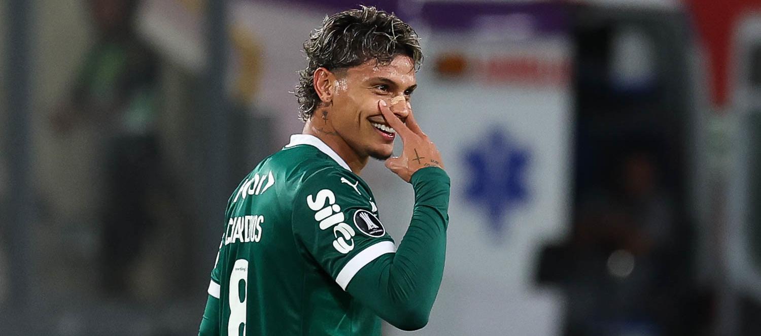 El colombiano Richard Ríos dio la victoria a Palmeiras sobre Cristal deportivo