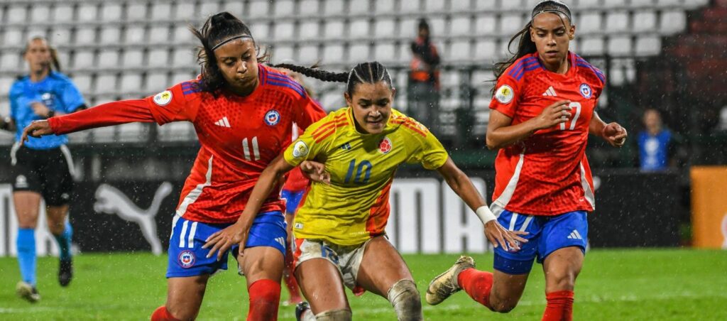 Colombia cayó ante Chile y complicó su clasificación al hexagonal final
