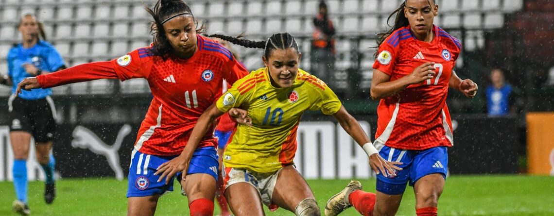 Colombia cayó ante Chile y complicó su clasificación al hexagonal final