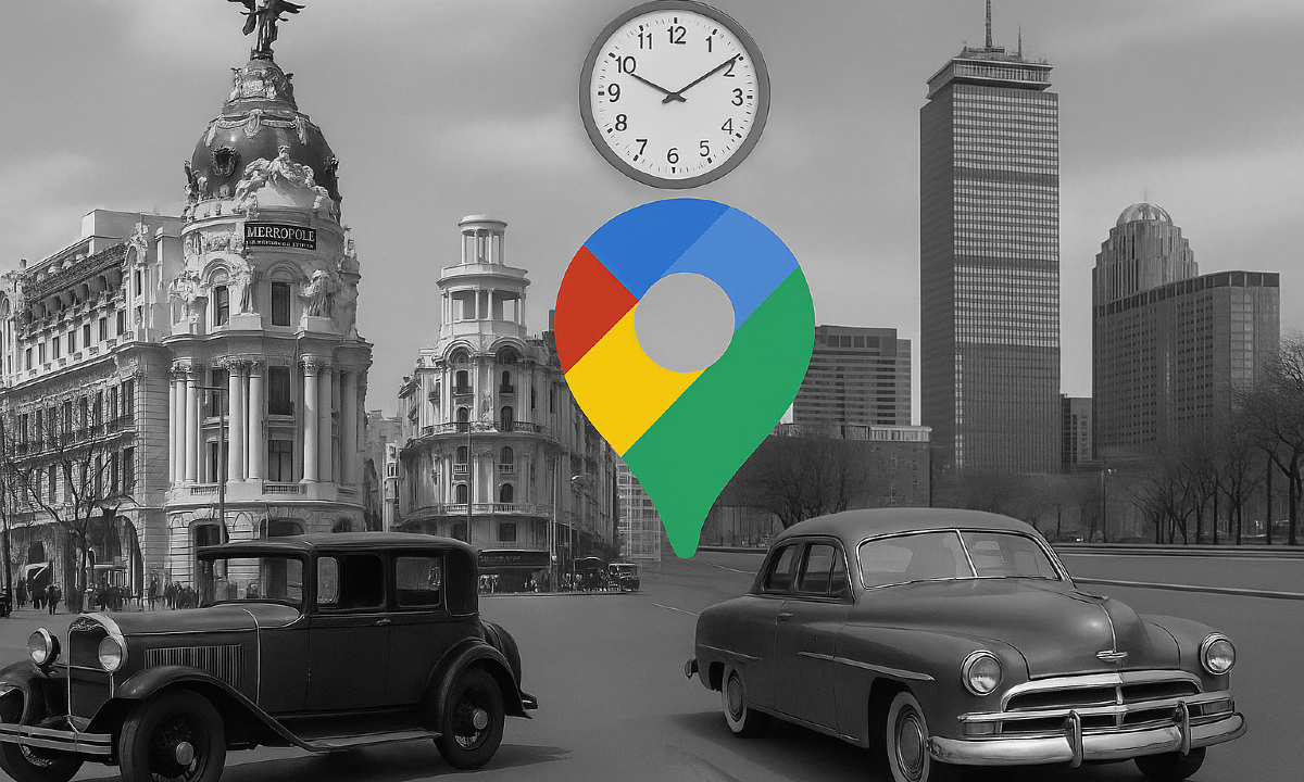 Cómo viajar en el tiempo con Google Maps y Google Earth