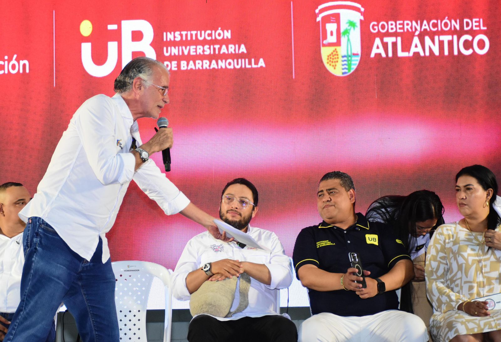Gobierno nacional, Gobernación del Atlántico, la IUB y alcaldes presentan nueva cohorte de universitarios