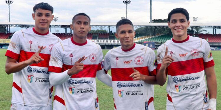Con otra goleada, Atlántico se ratificó como líder de la final sub-17