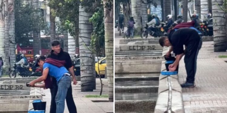 Indignación por video de vendedores ambulantes alistando alimentos