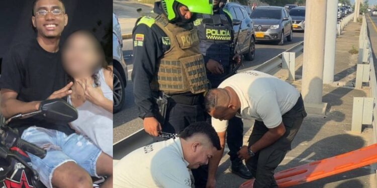 Joven estudiante muere tras chocar con su motocicleta cuando se dirigía a la universidad