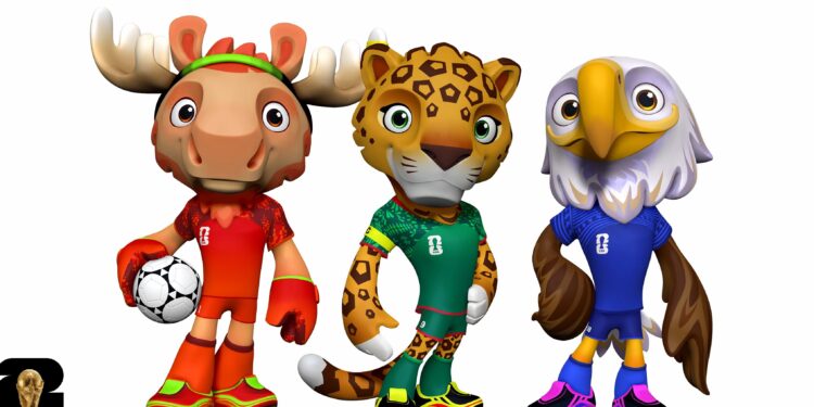 La FIFA presenta las mascotas oficiales del Mundial 2026