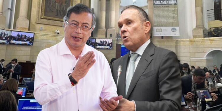 Las siete veces que Efraín Cepeda dice haberle ganado al presidente Petro desde el Congreso: 'He sido el único'