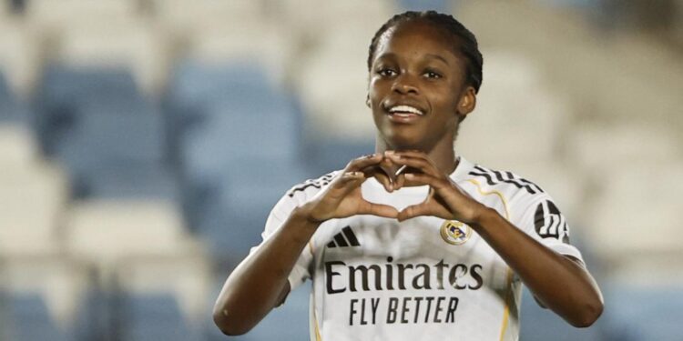 Linda Caicedo brilló en clasificación del Real Madrid a la fase de grupos