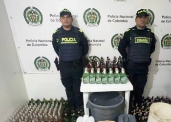 Policía desmantela punto de licor adulterado en el barrio Las Nieves