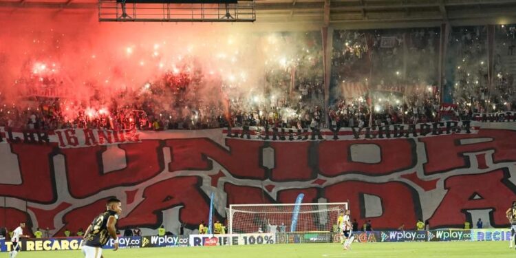 Tribuna norte alta del estadio Metropolitano fue sancionada una fecha, confirmó Junior