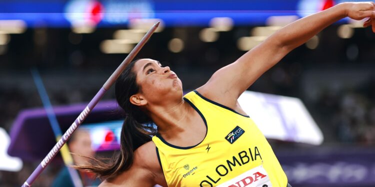 Valentina Barrios, finalista en lanzamiento de jabalina del Mundial de Tokio