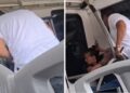 Video | Conductor de bus enfrenta a dos presuntas ladronas