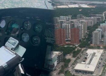 realizan sobrevuelos para la prevención del delito en Barranquilla