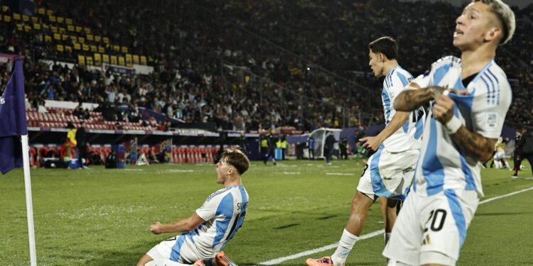 Argentina ganó a Colombia y va por el título del Mundial-Sub 20
