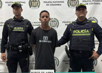 Capturan a joven de 18 años en el barrio Siete de Abril por porte ilegal de arma de fuego