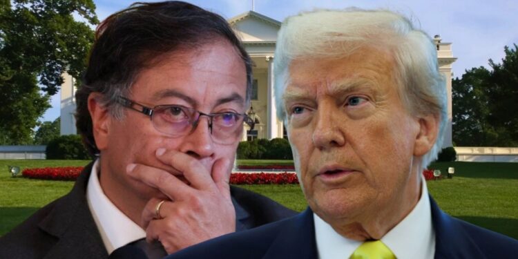 Donald Trump arremete contra presidente Petro al llamarlo 'líder del narcotráfico' y anuncia castigo para Colombia: 'Impopular'