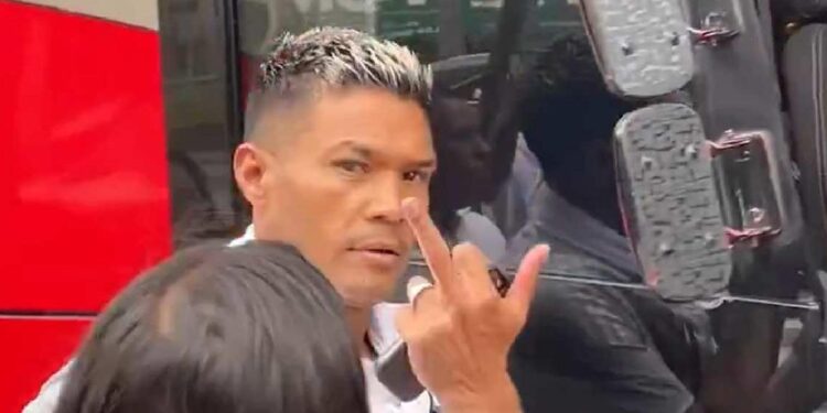 El delantero de Junior, Teófilo Gutiérrez, insultó a periodista: le dijo "sapo hiju..."