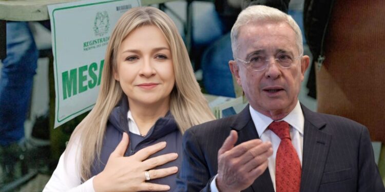 Foto de Álvaro Uribe y Vicky Dávila abre incógnita sobre si habría posible alianza: 'Todo nuestro respeto a su candidatura'