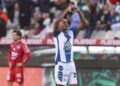 Luis Quiñones marcó el gol de la victoria de Pachuca sobre Necaxa