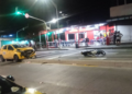 Pareja motorizada resulta herida tras choque contra taxi en el barrio Cevillar