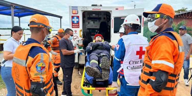 Simulacro Nacional refuerza la preparación de la Policía en Bolívar ante emergencias