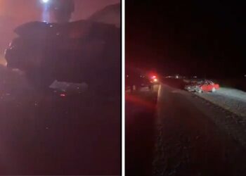 Video | Periodista cubría un accidente y descubrió que las víctimas eran sus familiares