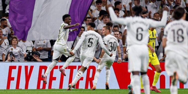 Vinicius y Mbappé retoman la victoria para el Real Madrid en Liga