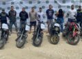 Capturan a seis hombres y una mujer por robo de motocicletas en Soledad