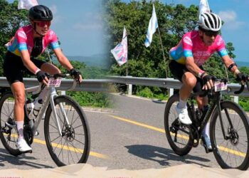 Carol Nobmann y César Penagos, únicos podios locales en el Giro de Rigo