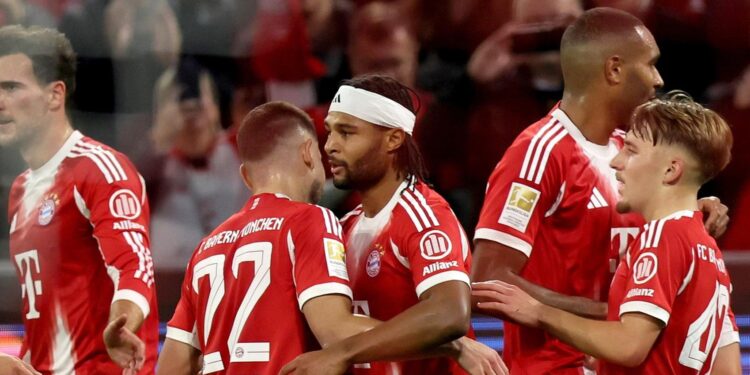 Con Luis Díaz 30 minutos, Bayern Múnich goleó al Leverkusen y no frena el paso perfecto