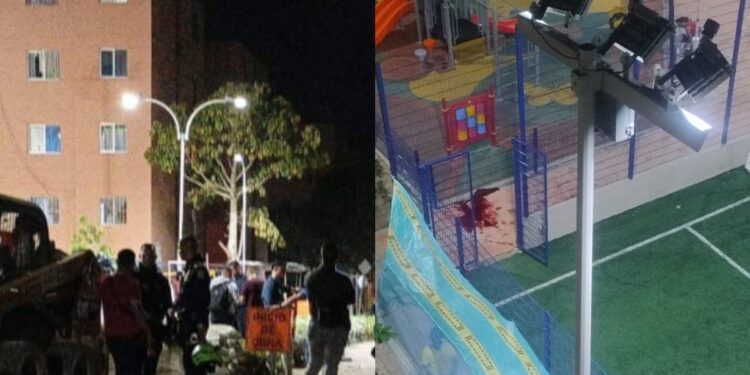 En video quedaron registrados los momentos de pánico por la masacre en el barrio Villas de la Cordialidad