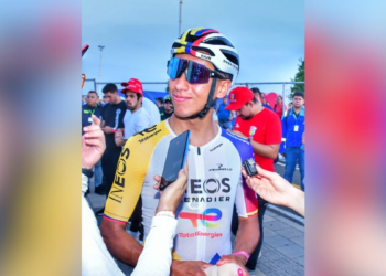 “Esto para la gente es como el Tour de Francia, estoy emocionado de estar en el Atlántico”: Egan Bernal