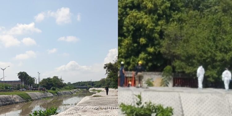 Hallan cadáver en caño del sector de Rebolo: comunidad escuchó detonaciones de arma de fuego