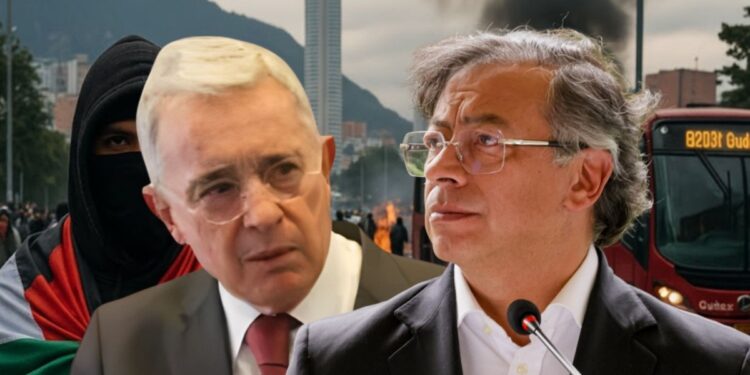 'No podrá repetir sus hazañas de destrucción': Álvaro Uribe, al presidente Petro por vandalismo en protestas pro-Palestina