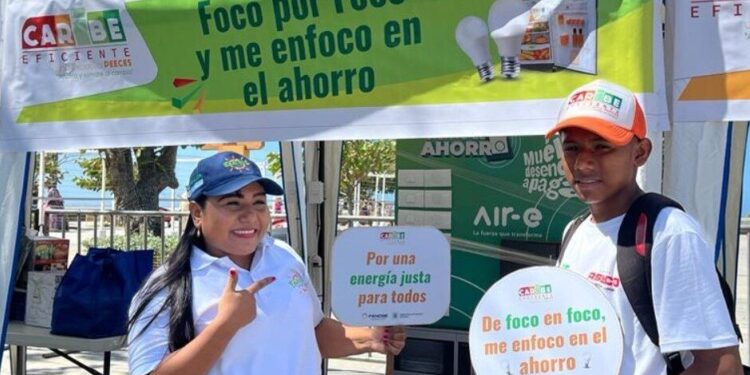 Programa de recambio de bombillas LED avanza en la Región Caribe