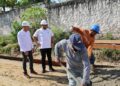“Recuperación de la malla vial de la Calle del Tacón avanza a buen ritmo”: alcalde Plinio Cedeño