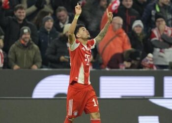 gol y asistencia en triunfo agónico del Bayern