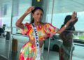 Así fue el regreso de Miss Jamaica tras su alarmante accidente en Miss Universo